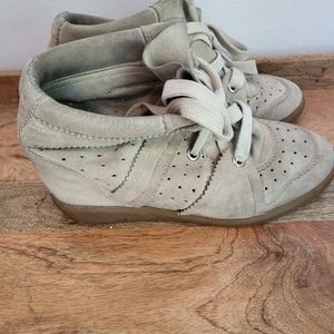 Isabel Marant Bobby wedge sneakers